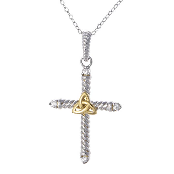 Pendente Cruz Aran Irish por atacado de The Irish Jewelry Company
