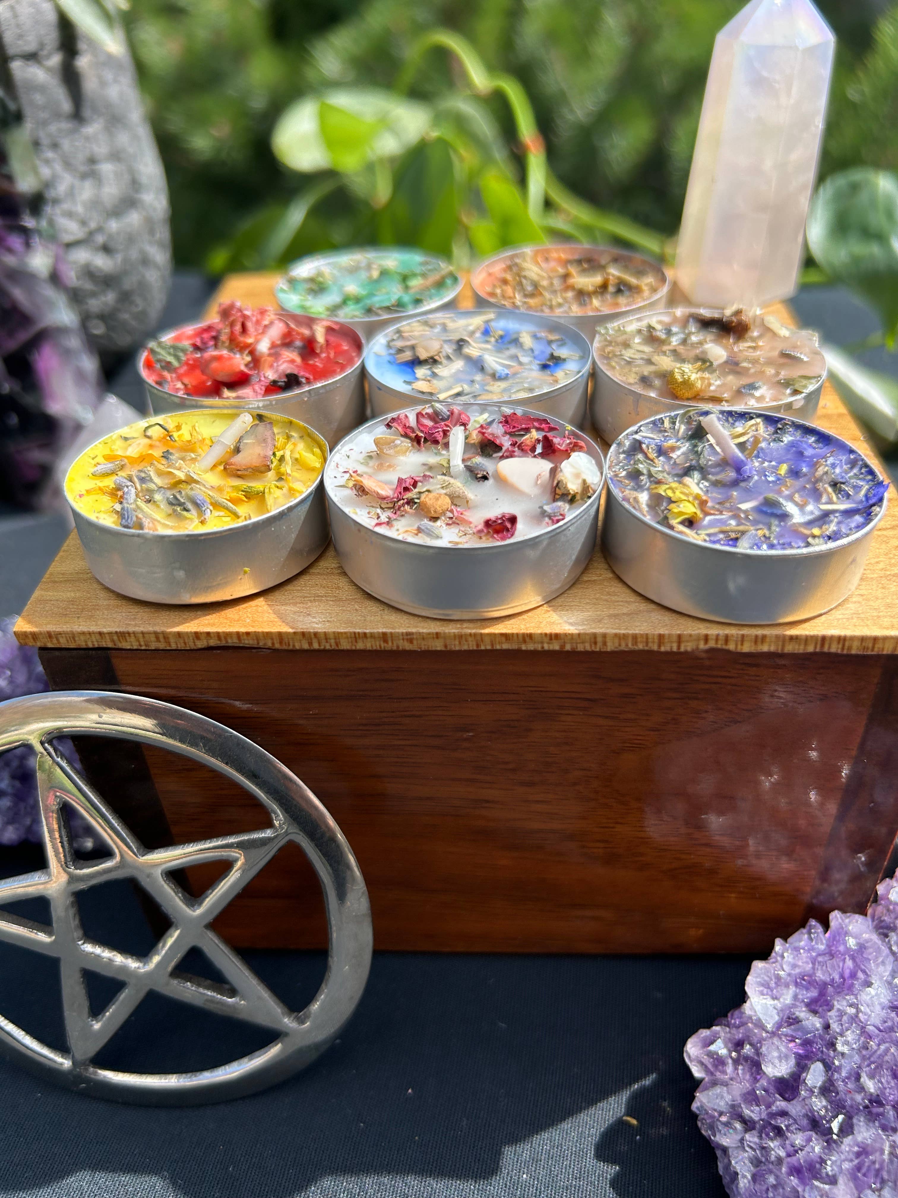 You Are Uniquely Magic - Vente Bougies chauffe-plats - Collection de 3 bougies Tealight Spell, chacune, 24 au total9