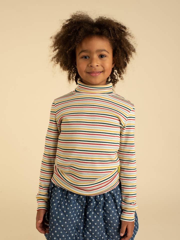 Turtleneck with Stripes for wholesale by OXOX CLUB