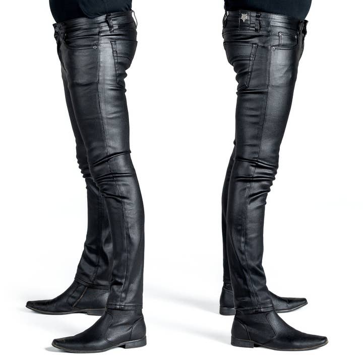 Wornstar Clothing - Wholesale Jeans - Men's - Rampager Waxed Denim Jeans2