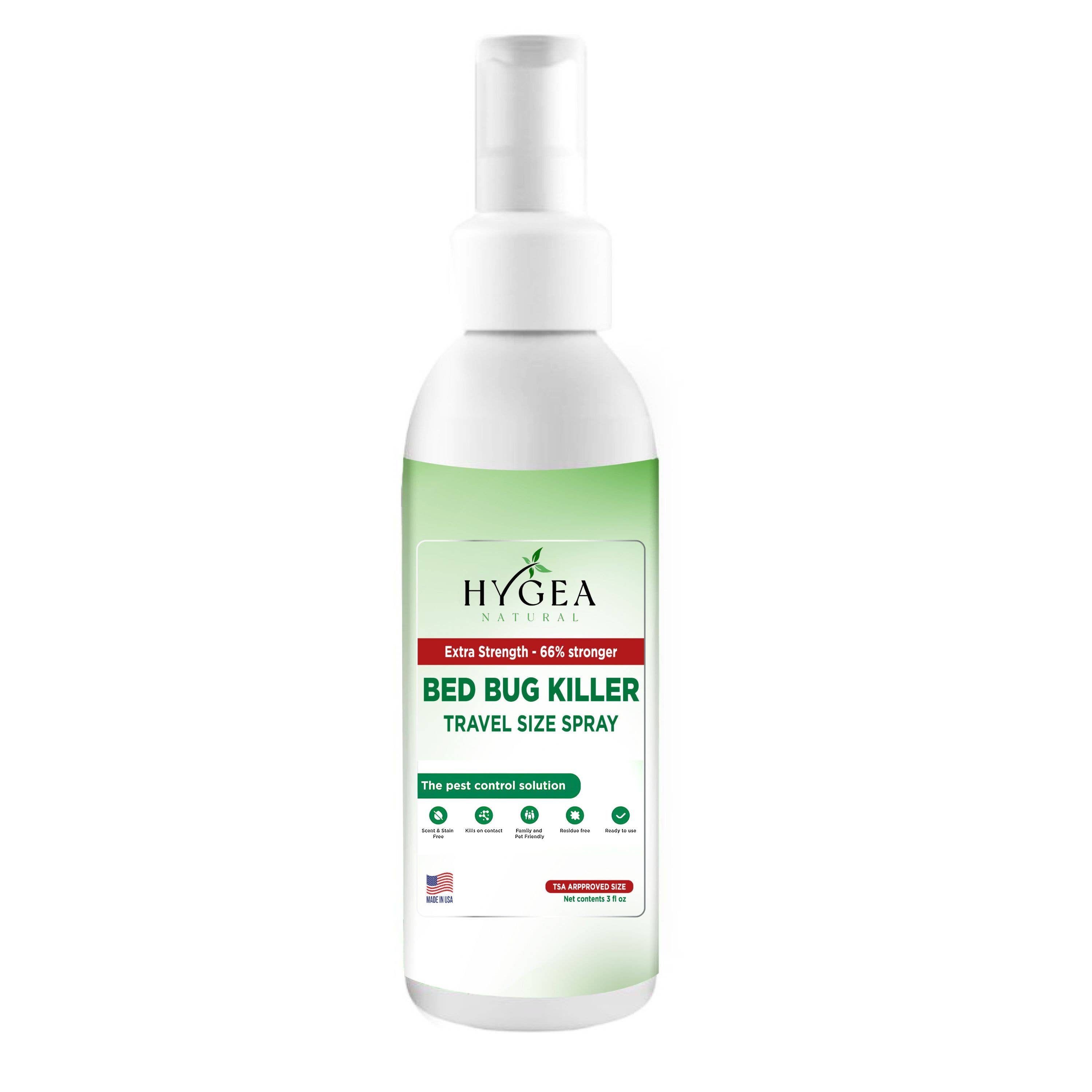 Hygea Natural - Wholesale Insect Repellent - Bed Bug Travel Spray by Hygea Natural - TSA Approved size1