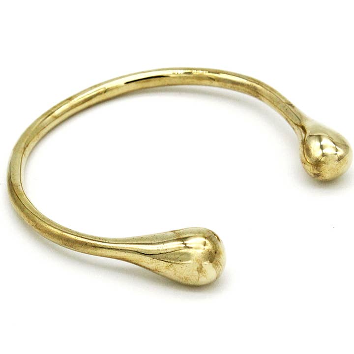 Brazalete dorado rígido para venta al por mayor de NOKIKE