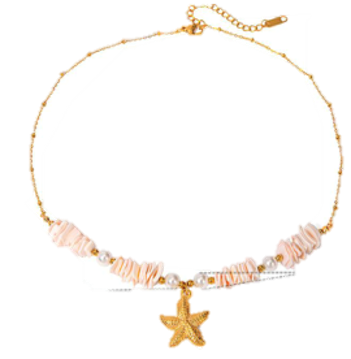 Bamboo Trading Company – Großhandel Kette mit Anhänger/Charm – Sonnige Küsten-Halsketten6