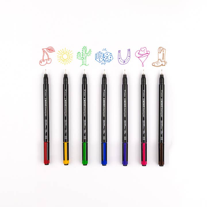 Tombow - Wholesale Pen - MONO Drawing Pen Colors - Open Stock1