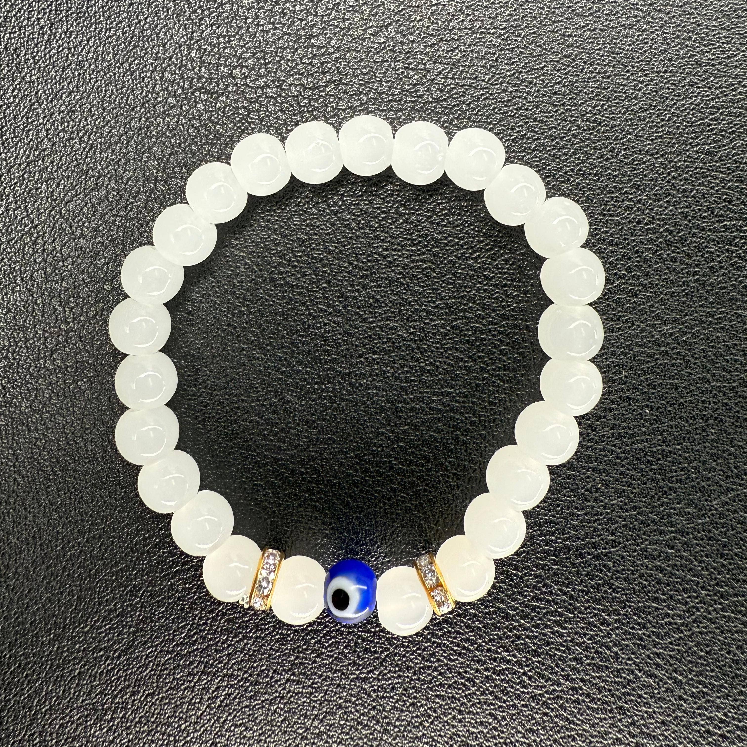 Loli - Vente Bracelet de perles – enfant - Bracelet Élastique pour Enfants avec Perles Œil Maléfique - Pack Simple & Packs Mixtes17