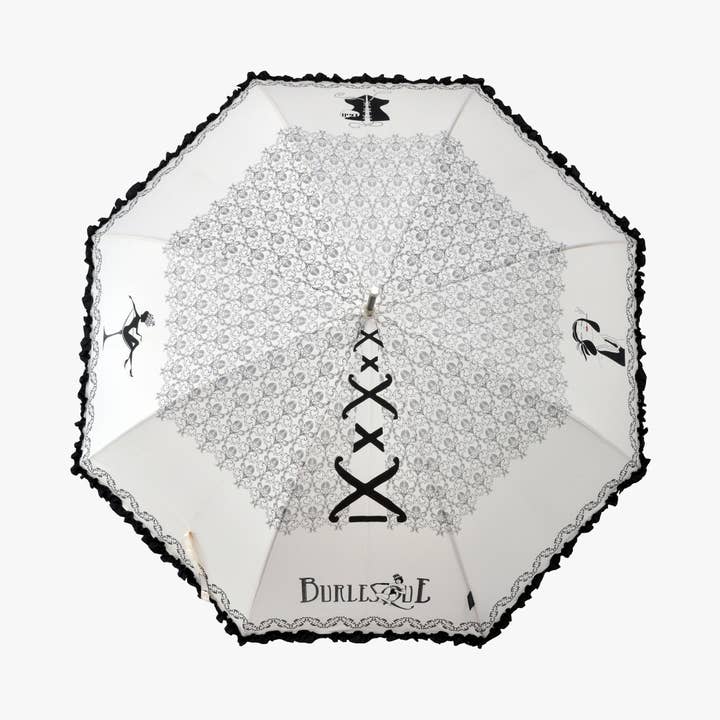 Paraguas Mujer automático "Romantic" | estampado Burlesque para venta al por mayor de Linea Emme Collezioni