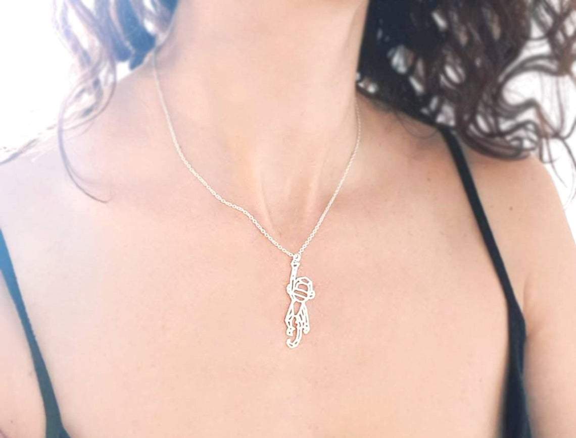 Shany Design Studio - Wholesale Pendant/Charm Necklace - Monkey Necklace Gold / Silver7