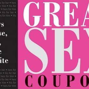 Sourcebooks - Wholesale Book - Adult - Great Sex Coupons (TP)