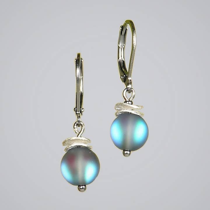 Brincos com pérolas cintilantes e ornamentos por atacado de Lollia Modeschmuck