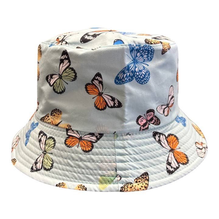 Lightweight Butterflies Bucket Hat for wholesale by Shoc Joc Apparels Ltd