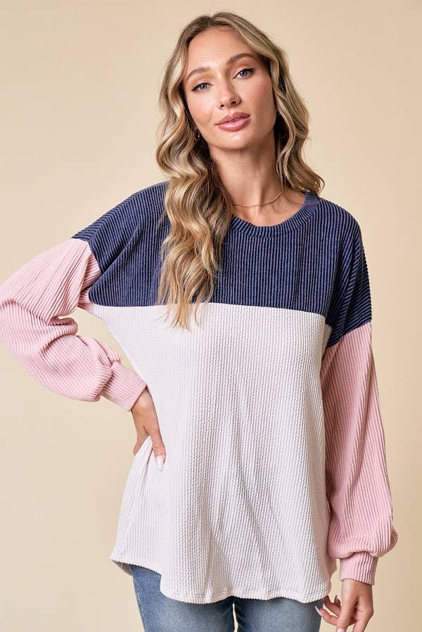 lovely melody – wholesale Sweatshirt - Dam – LMT3379-S-Time to Love Sweatshirt82