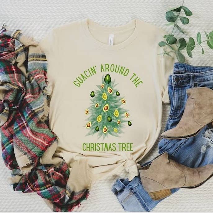 Funny Christmas Shirt, Guacin Around the Christmas Tree, Avo for wholesale by OneStopSapphireShop