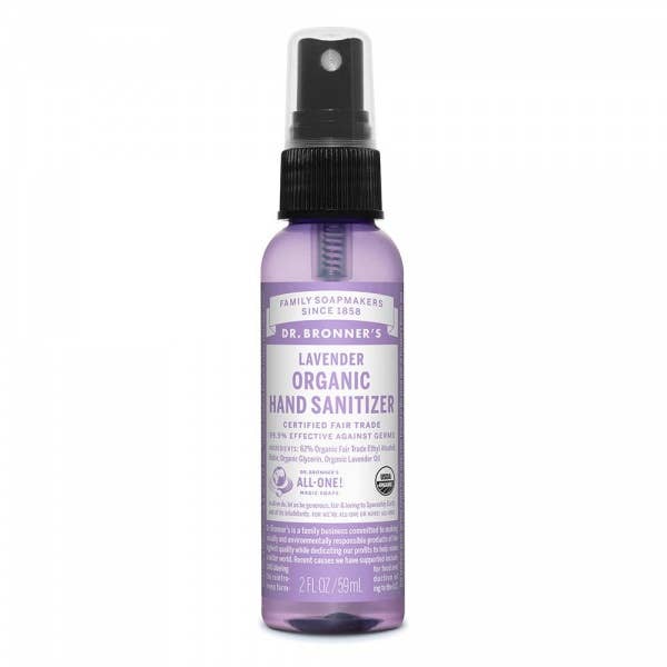 Dr. Bronner's Ekologisk Lavendel Handsprit 59 ml för wholesale av mOrganics Beauty