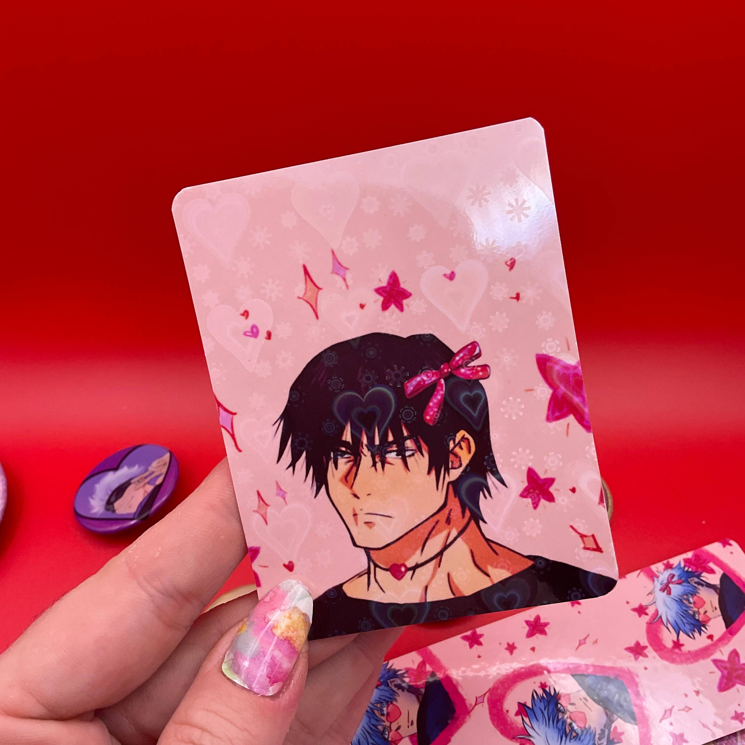 Elegant Potato Anime – wholesale Tarot cards – Jujutsu Kaisen Photo Cards Choso Sukuna Megumi Toji6