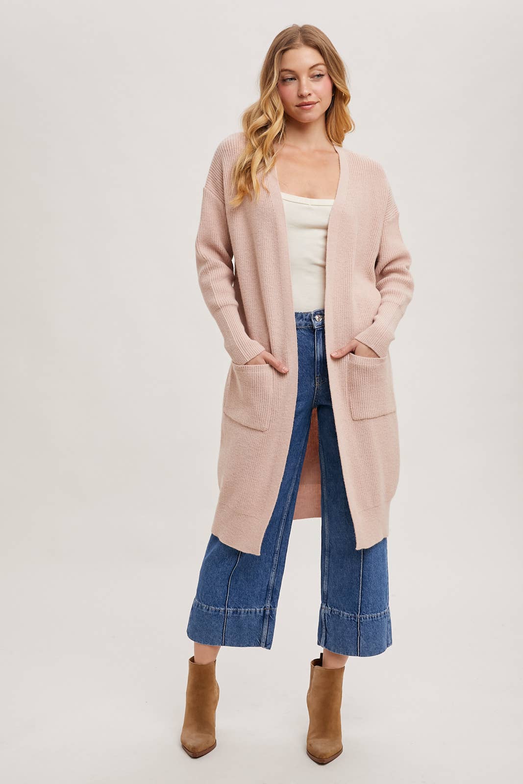 Bluivy – wholesale Cardigan – Women’s – RIBBED OPEN FRONT CARDIGAN26