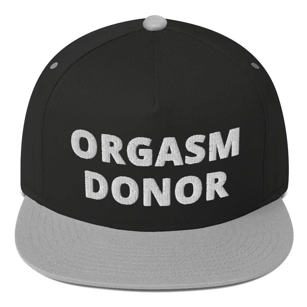 PositiveParty – wholesale Truckerkeps – Unisex – Rolig Sex Snapback-keps, Orgasmgivare, Broderad Gag-gåva1