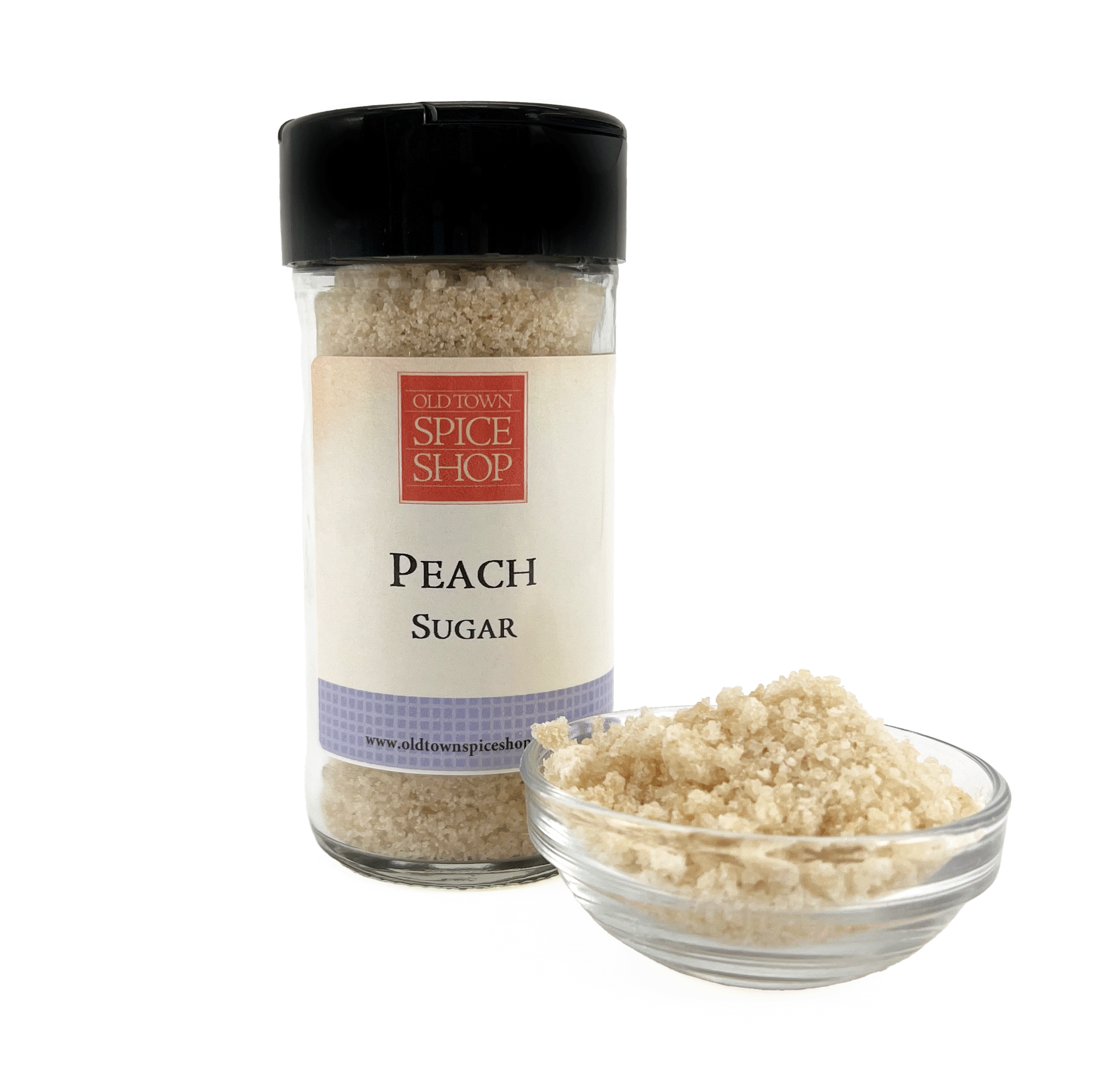 Old Town Spice Shop - Vente Sucre - Sucre à la pêche, sucre aromatisé pour cocktails et cuisine3