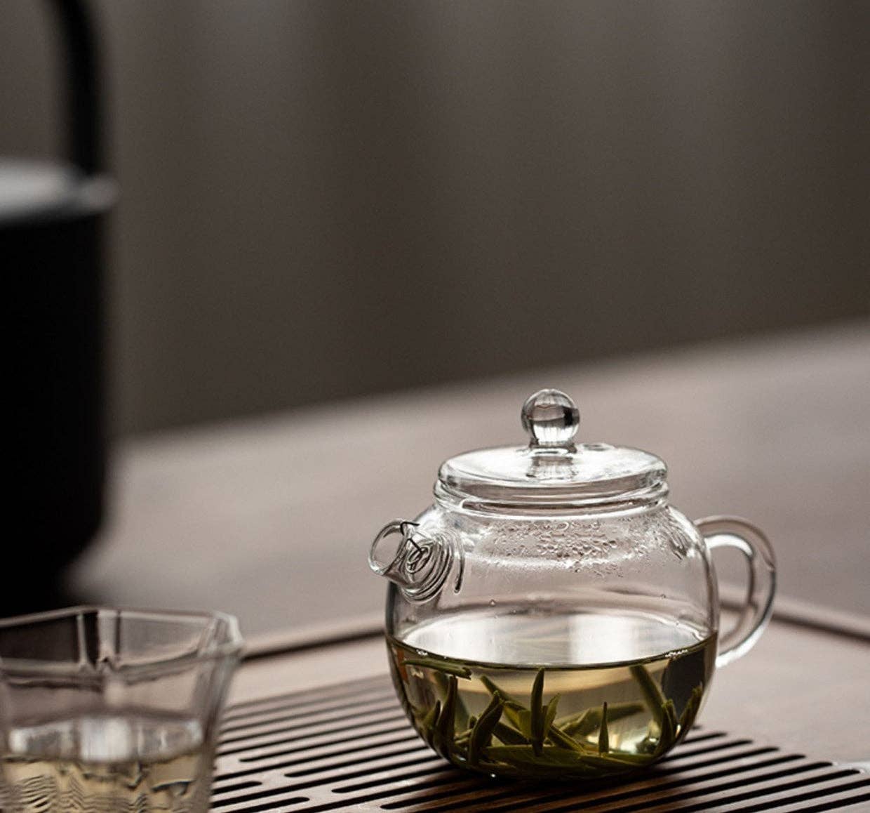 Gohobi （We cover U.S. import duties） - Wholesale Tea Pot - Gohobi Glass Small Teapot / Tea Tray19