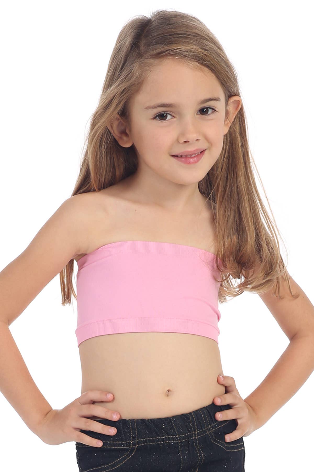 KurveShop - Wholesale Tank Top - Kids - KIDS BANDEAU TUBE TOP8