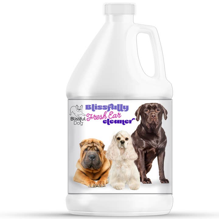 The Blissful Dog - Wholesale Pet Cleaning Supplies - Blissfully Fresh Dog Ear Cleaner Gallon