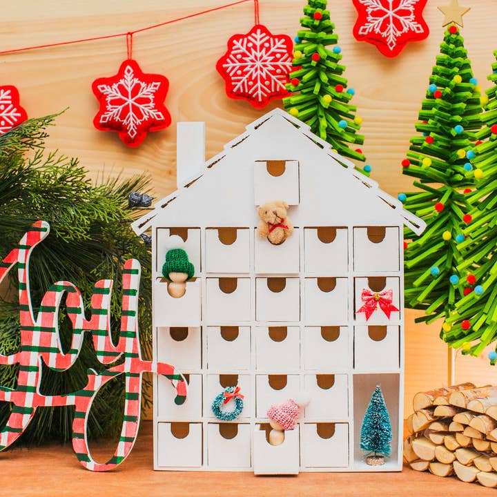 Woodpeckers Crafts - Wholesale Advent Calendar - Unfinished wooden Advent Calendar32
