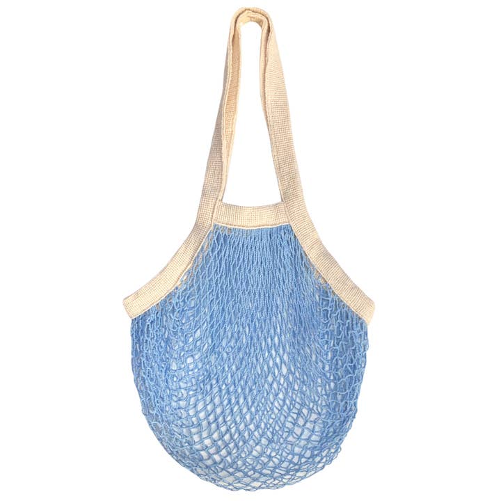 the french market bag no.2 in french blue for wholesale by PILLOWPIA