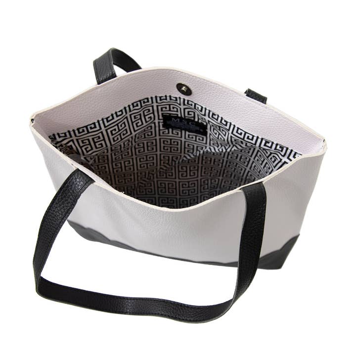 Mainstreet Collection - Wholesale Tote Bag - Women's - SPRING SCALLOP HANDBAG PREPACK 12PC14