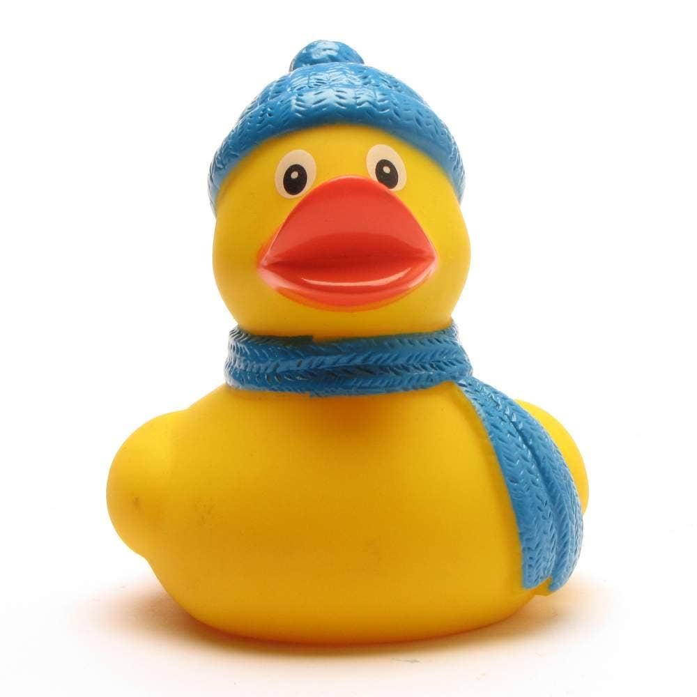 Duckshop – wholesale Badleksak - Baby – Vinter gummi anka - gummi anka2