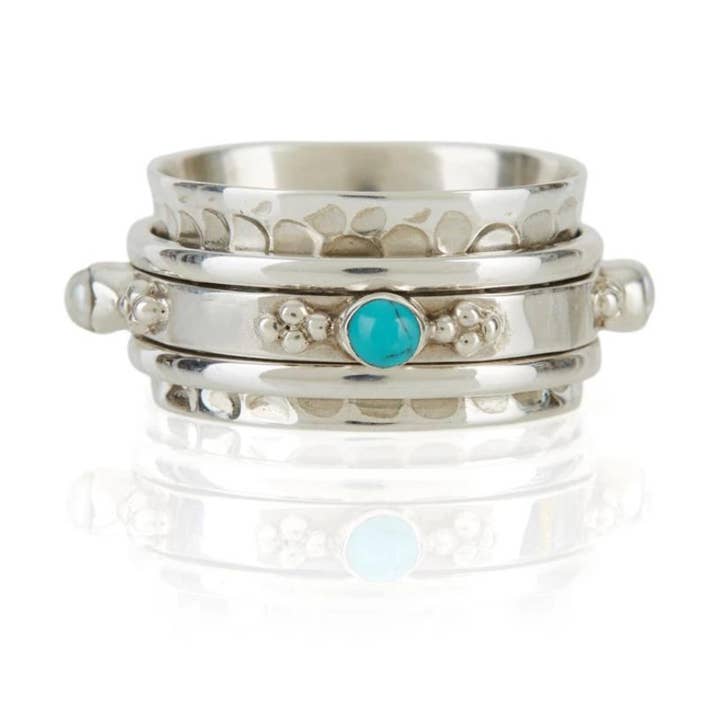 RAJPUT SERENITY SPINNRING für den Großhandel von Charlotte's Web Jewellery