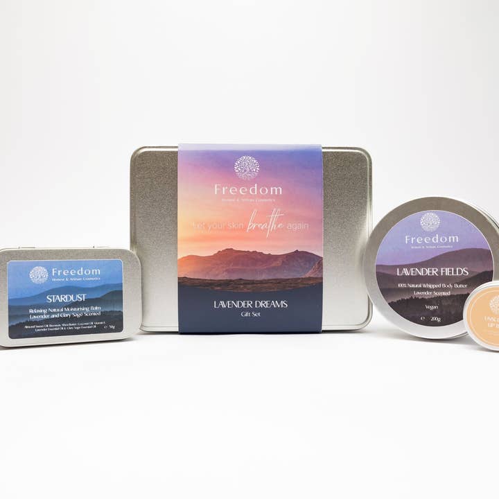 Conjunto de Presente Médio de Cuidados com a Pele Veganos e Ecológicos por atacado de Freedom Cosmetics
