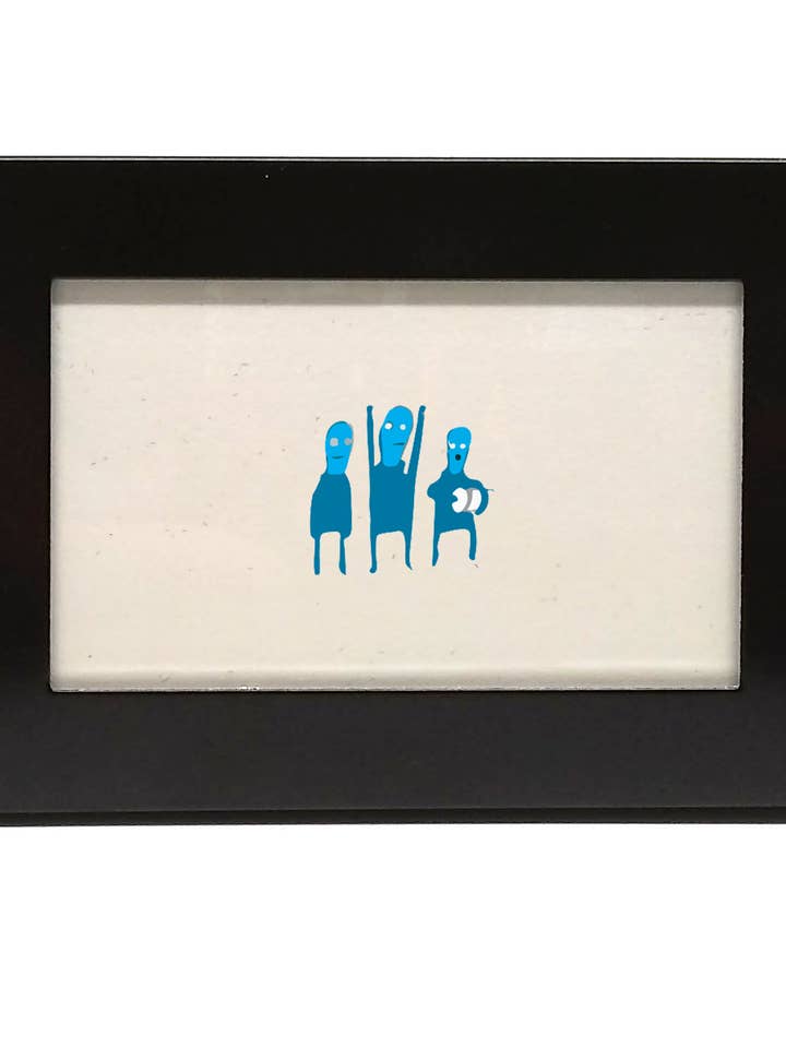 Tiny Framed Thing - Blue Man Group for wholesale by Ain't So Bad Goods LLC