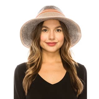 Women's Winter Panama Hats - Cozy Sweater Knit Hat for wholesale by DNMC