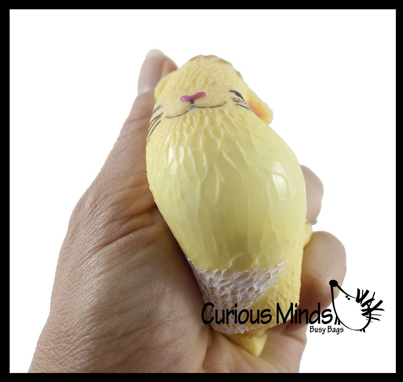 Curious Minds Toys – Großhandel Squishy-Spielzeug – Kind & Baby – Streßball für Katzen, weich, cremefarben, gefüllt mit Hund, Squishy Ball, 1 Stück9