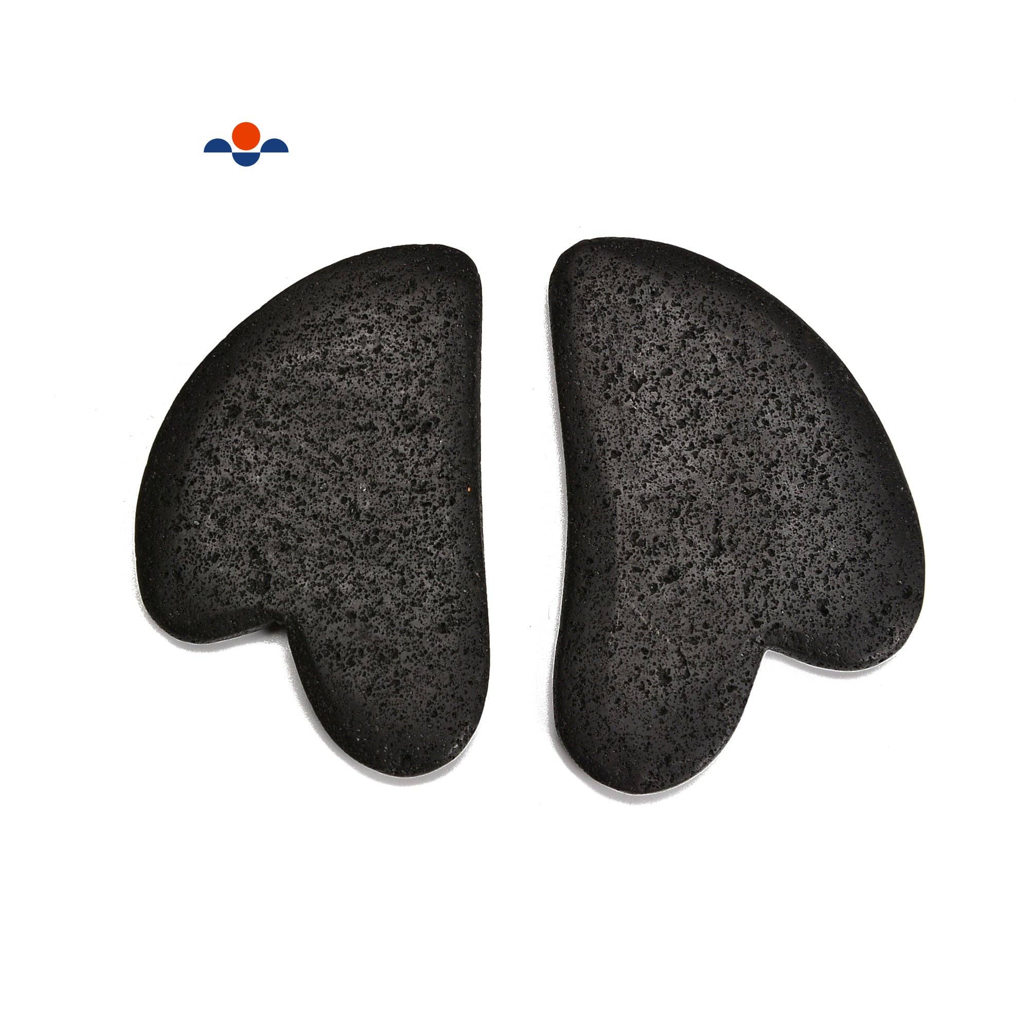 CRCBEADS - Wholesale Gua Sha Tool - Black Lava Gua Sha Massage Stone Tool Size 58x110mm 60x85mm Sold by Piece1