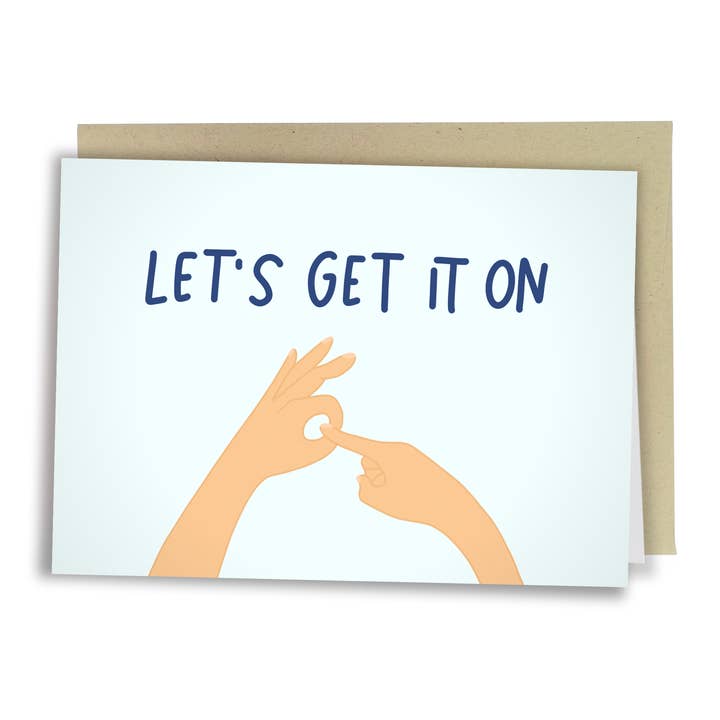 Lass es uns angehen (Leichter Ton) | Lustiger Valentinstag für den Großhandel von Sleazy Greetings