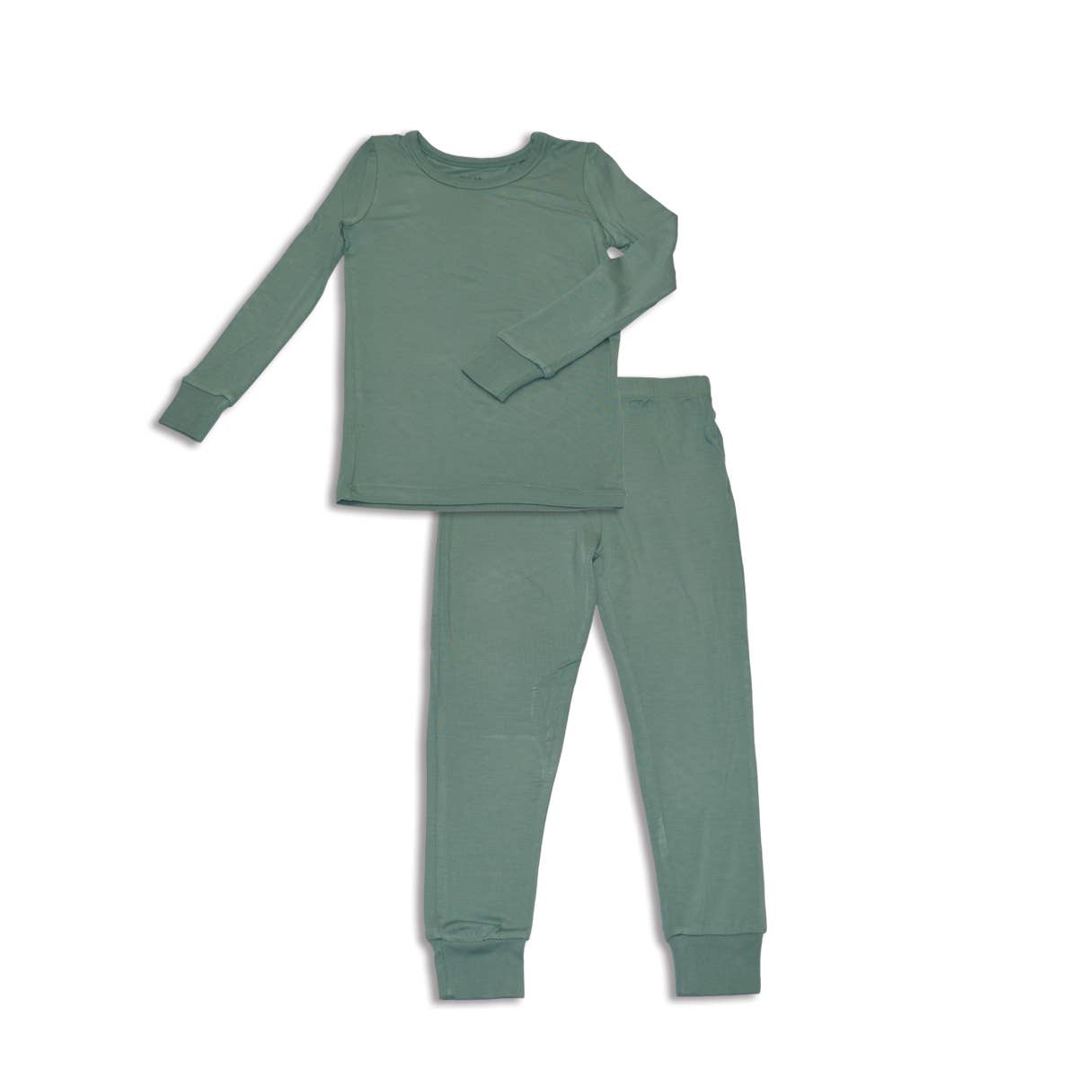 Silkberry Baby - Wholesale Sleepwear Set - Kids - Bamboo Long Sleeve Pajama Set (Solid color)8