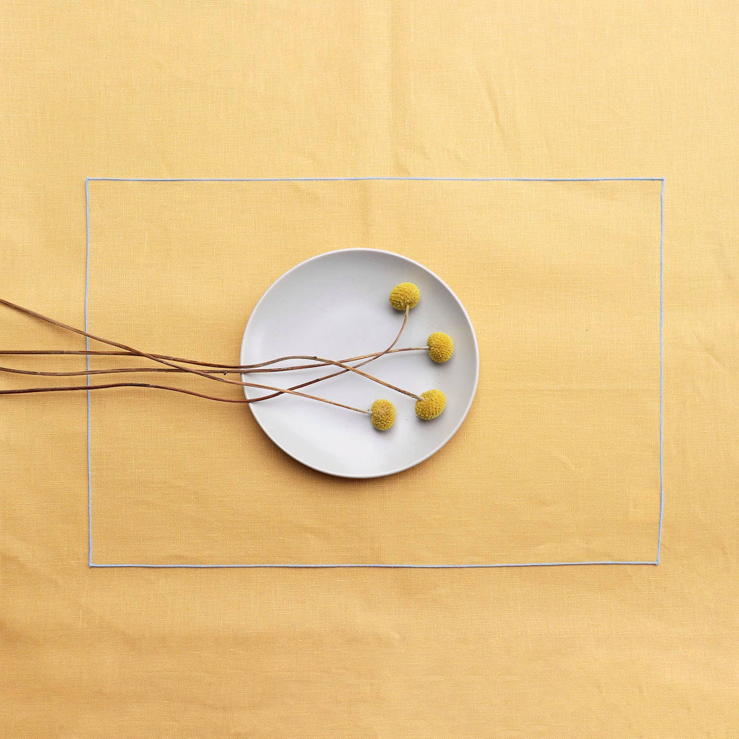 Giardino Segreto - Wholesale Dinner & Cloth Napkin - Table mat in pure, stain-resistant, RESINATED linen15