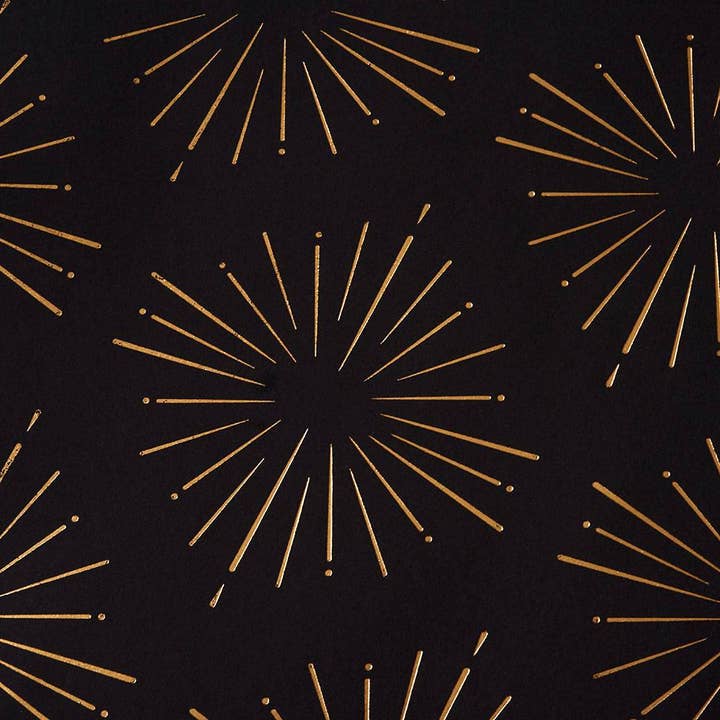 Paper Source Wholesale - Wholesale Gift Bag - Gold Starburst Gift Bag