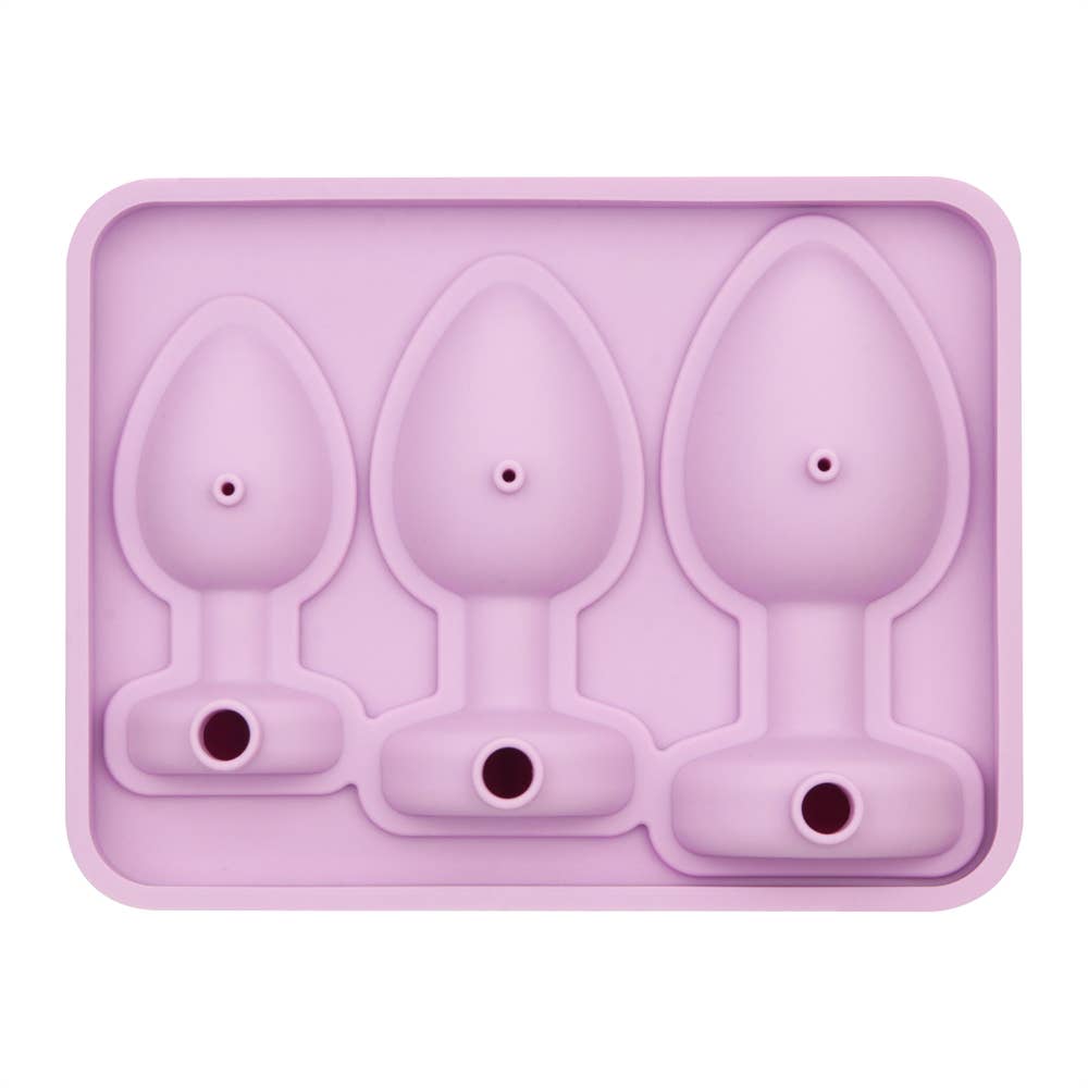 LOVETOY - Vente Bacs/moules à glaçons - Moule à glaçons en silicone en forme de plug anal2