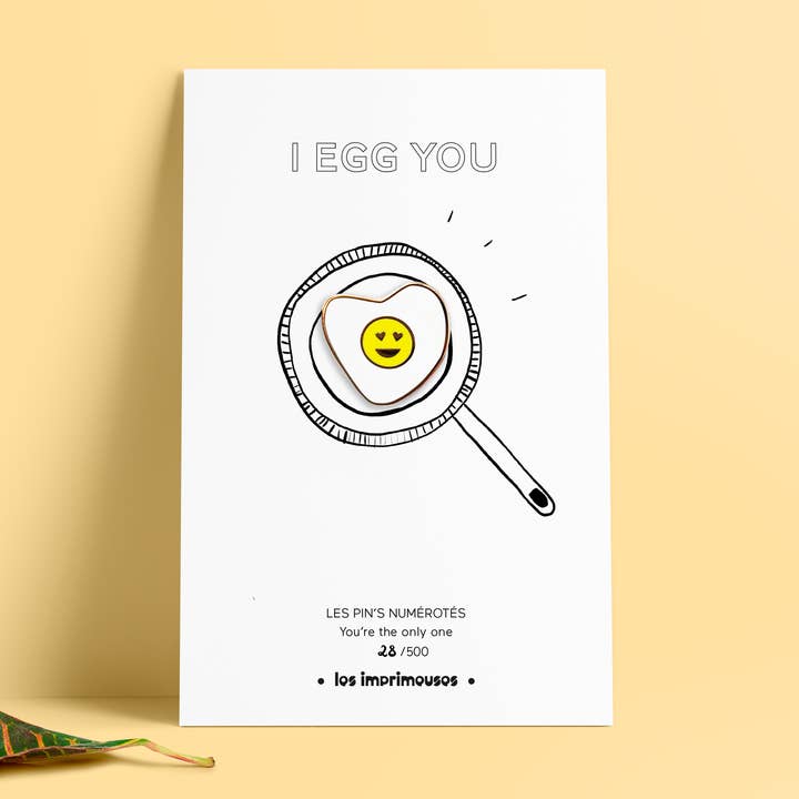 Spilletta - Ti uovo - Uovo sorridente per la vendita all'ingrosso da parte di LES IMPRIMEUSES