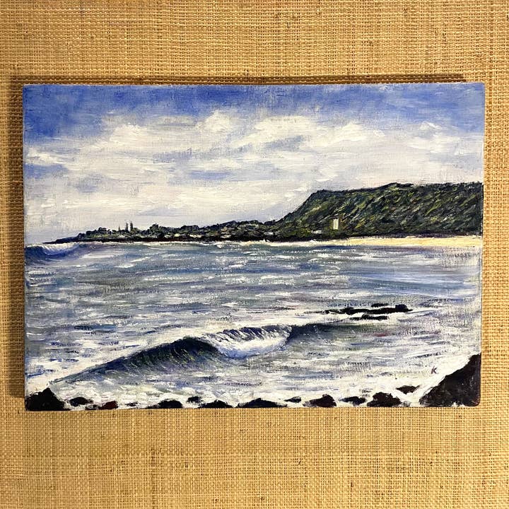 "WAIMEA II" ORIGINAL Art by Keale Comstock for wholesale by Revel Sun Hawai'i