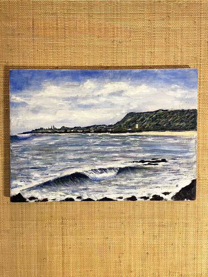 "WAIMEA II" ORIGINAL Art by Keale Comstock for wholesale by Revel Sun Hawai'i