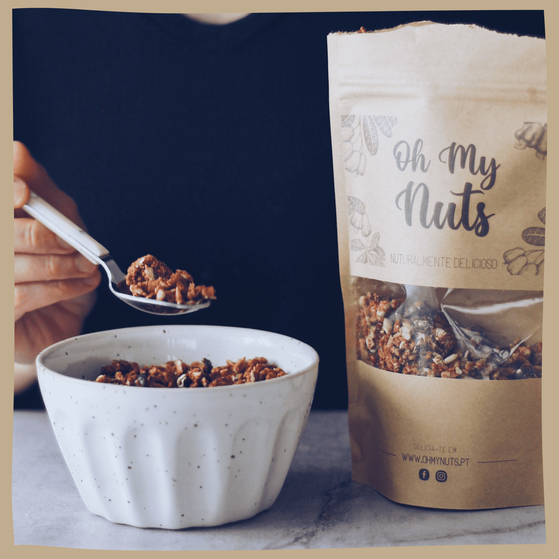 Oh My Nuts – wholesale Granola – Nutpaleo Artisan Granola 125G1