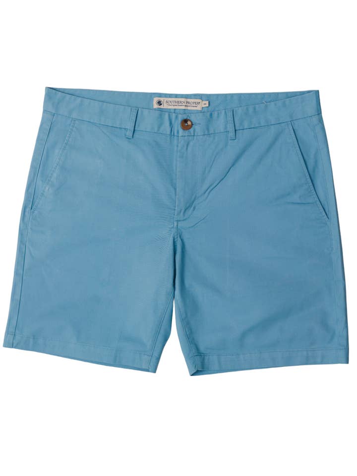 Southern Proper - Wholesale Shorts - Men's - Bluff Short: Coastal Blue