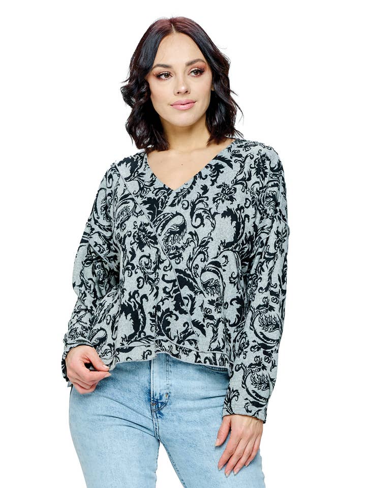 Estampado brocado superior para venta al por mayor de Yak & Yeti