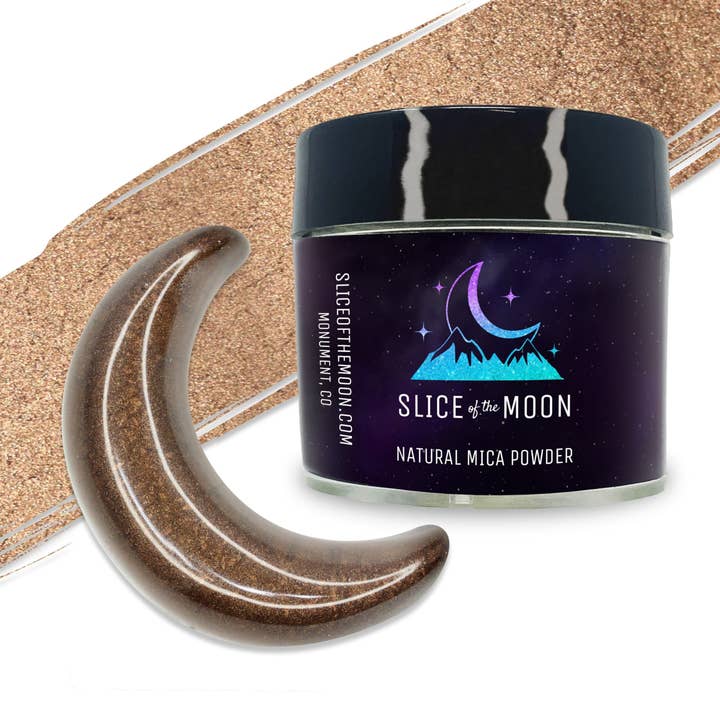 Poudre de Mica Brun Fuscous | Pigment Minéral Naturel pour la vente par Slice of the Moon