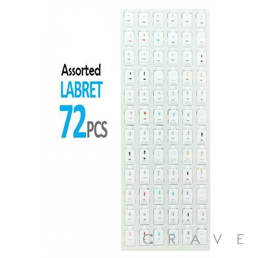 CRAVE – wholesale Jewellery stand & display – 54 PCS OR 72 PCS OF ASSORTED BODY JEWELRY TRAY7