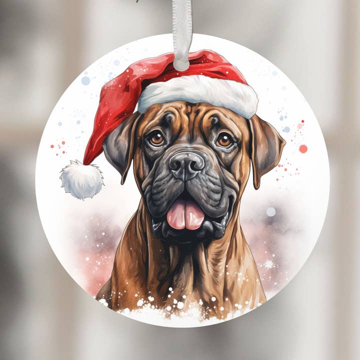 Adorno navideño para árbol de Navidad, idea de regalo para perros para venta al por mayor de The Game Day Family