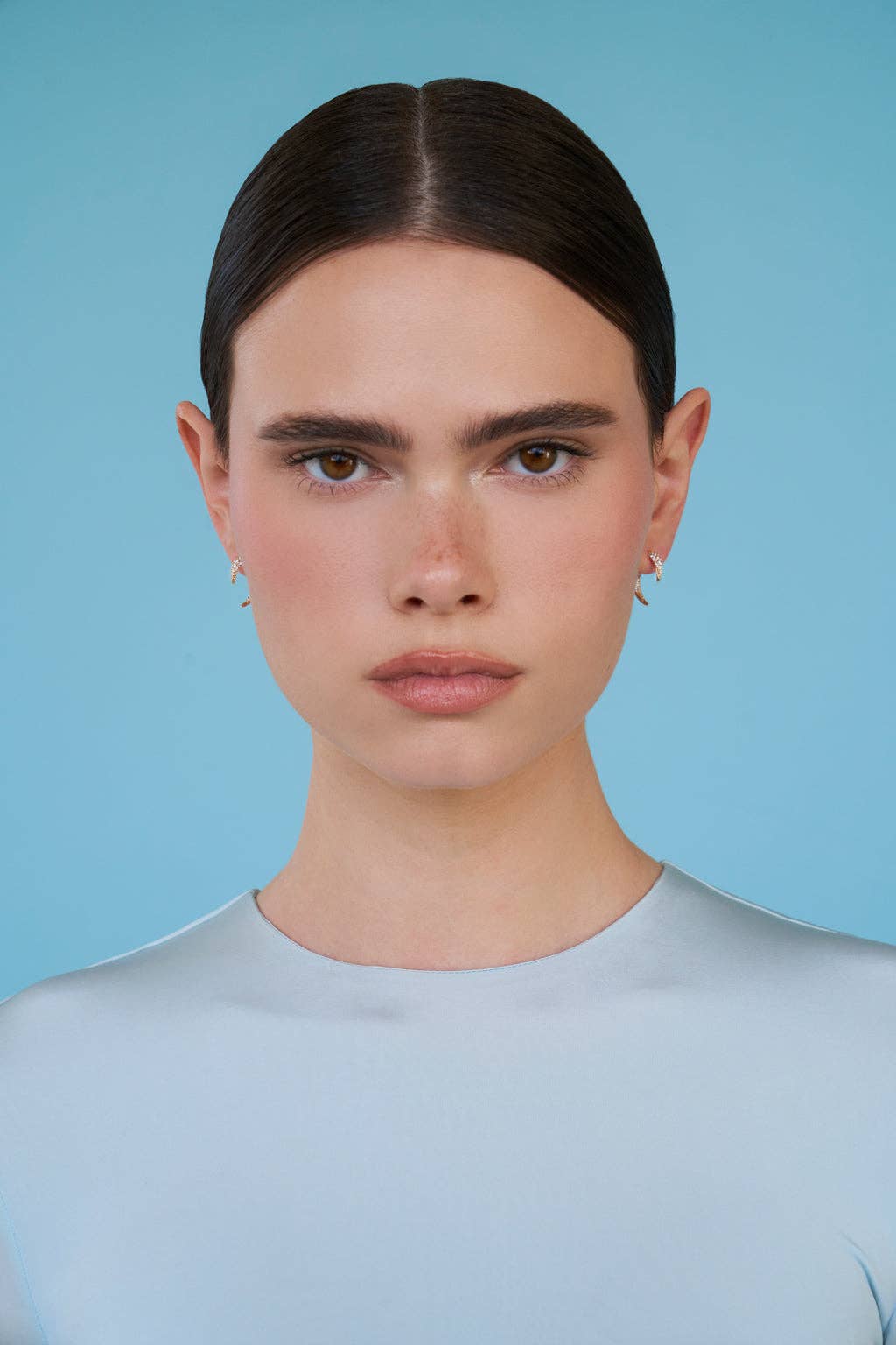 Lili Claspe – wholesale Ear jackets/climbers – Pave Tusk Ear Jacket2