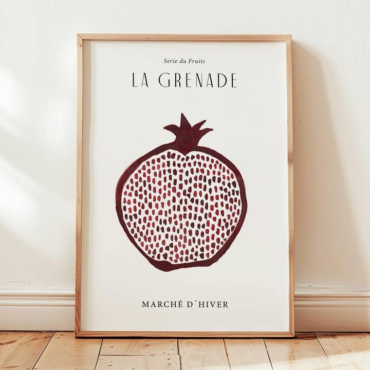 Art print - The pomegranate for wholesale by Leo La Douce GmbH